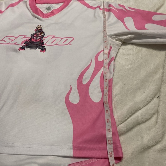 Skidoo Pink BRP Jersey Size Large - Picture 11 of 12